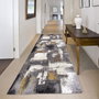 Conceptum Alfombra de Pasillo HE633 Crema y Dorado 80 x 150 cm